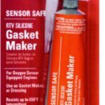 Red High-Temp RTV Silicone Gasket Maker Sensor Safe