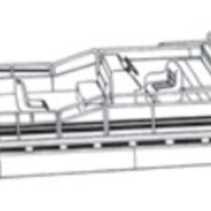 Sun-DURA Pontoon w/ Partially Enclosed Deck & Bimini Top Covers
