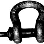 Forged Galvanized Anchor Shackle
