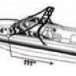 V-Hull Runabouts With Tower I/O Cover - Sun-Dura Mist Gray