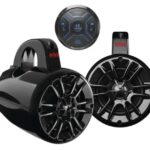 Bluetooth Gauge Mount Controller and Roll Cage Speaker Combo