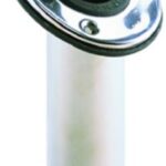 Stainless Steel Angled Flush Mount Rod Holder