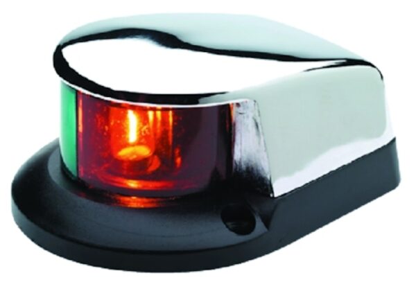 Chrome Plated Zamak Bi-Color Bow Lights