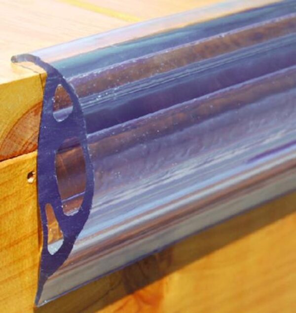 ClearVue Commerical P-Shape Vinyl Dock Edging