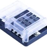 408 Series Fuse Blocks with Bus Bar and Cover