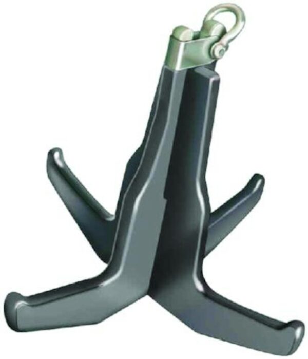 Collapsible Wave Stake Anchor with Nylon Bag