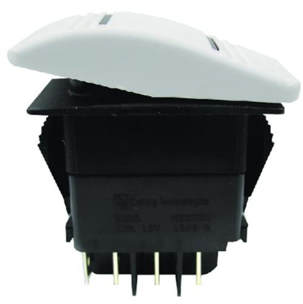 DPDT Illuminated On/Off/On Contura Rocker Switch - Image 2