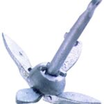 Galvanized Folding Grapnel Anchors