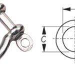 Stainless Steel Bow Shackles