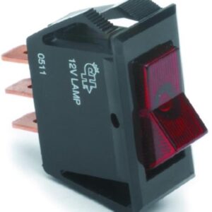 Narrow On/Off Lighted Rocker Switch