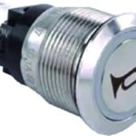 Push-Button Switch with Horn Symbol