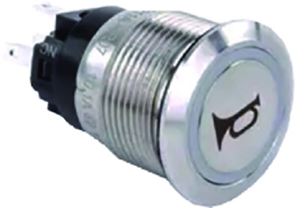 Push-Button Switch with Horn Symbol