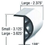 Commercial Grades P-Shape Dock Edging
