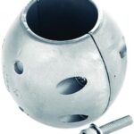 Streamlined Aluminum Shaft Anode with Allen Screw