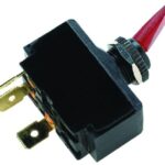 Illuminated Off/(On) Toggle Switch