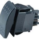 SPST Sealed (On)/Off Rocker Switch w/ Light