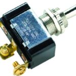 SPST On/Off/On Toggle Switch w/ 3 Screw Terminals