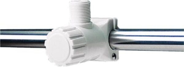 Rail Mount Adjustable Antenna Base Fits 7/8in. to 1in. Tubing Injection Molded Nylon
