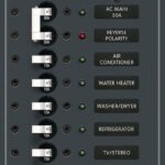 AC Main 8 Positions Circuit Breaker Panel