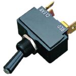 SPDT (On)/Off/On Toggle Switch w/ Light Tip