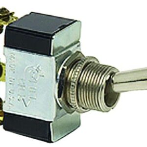 SPDT (On)/Off/(On) Toggle Switch w/ Screw Terminals