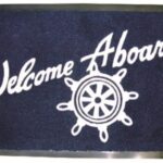 Welcome Aboard Mat