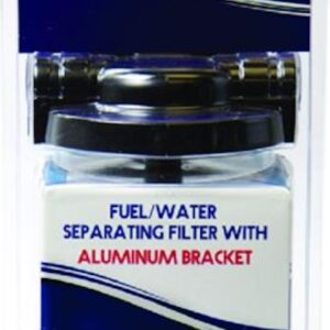 Tall 1/4in. Aluminum Fuel/Water Separator
