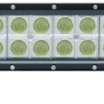 Spot/Flood Light Bar, Black Housing 24 LEDs