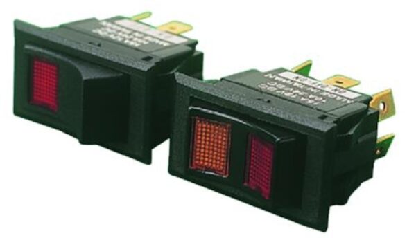 Illuminated On/Off Rocker Switch