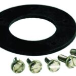 Universal 5-Hole Gasket w/ Fine/Course Screws and Washers for Sending Unit