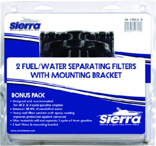 Tall 1/4in. Aluminum Fuel/Water Separator Bonus Pack