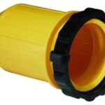 Weatherproof Female Connector Cover w/ Easy Lock Ring