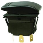 DPDT Non-Illuminated (On)/Off/(On) Rocker Switch