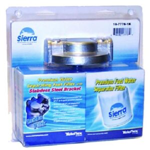 Stainless Steel Fuel/Water Separator Kit - 3/8in.
