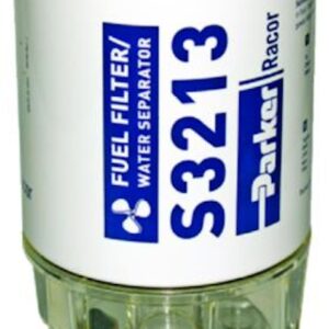 Gas Mercury Outboard Filter w/ Clear Bowl