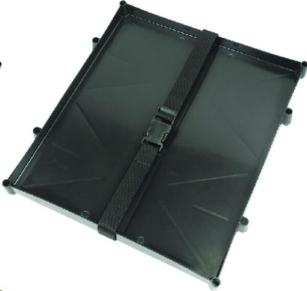 Dual Battery Tray w/ Poly Strap