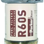 400 Series Diesel Spin-On Filter / Water Separator - 2 Micron - 60 GPH