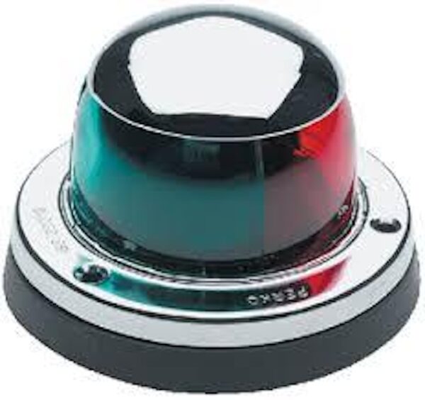 BI-Color Bow Light - Chrome/Brass
