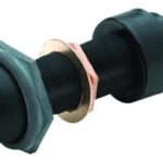 2-Position Off/(On) Push Button Switch w/ Polyester Body