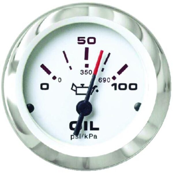 Lido 2in. Oil Pressure Gauges