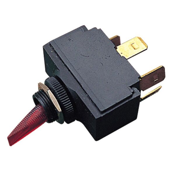 SPST Illuminated On(Red)/Off Toggle Switch