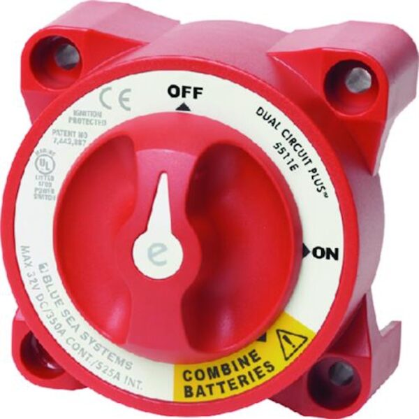 E-Series Dual Circuit Plus Battery Switch