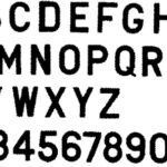 3in. Letter - Black Q - 10 Pack