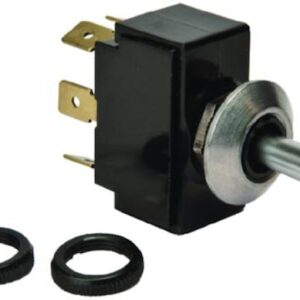 SPDT Illuminated On/Off/On Toggle Switch w/ Light