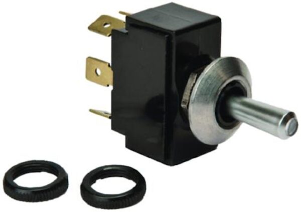 SPDT Illuminated On/Off/On Toggle Switch w/ Light