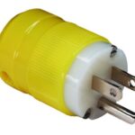 15A/125V Straight Blade Male Plug