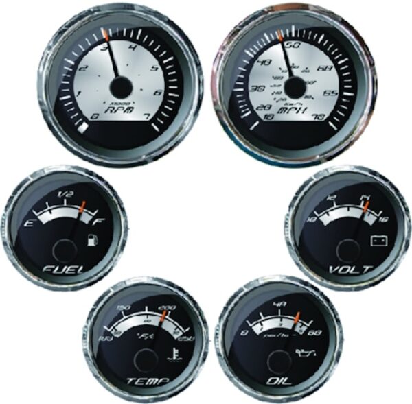 Platinum 6 Gauge Inboard Set