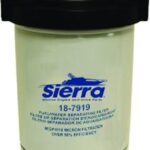 1/4in. Aluminum Fuel/Water Separator Kit w/ Metal Collection Bowl