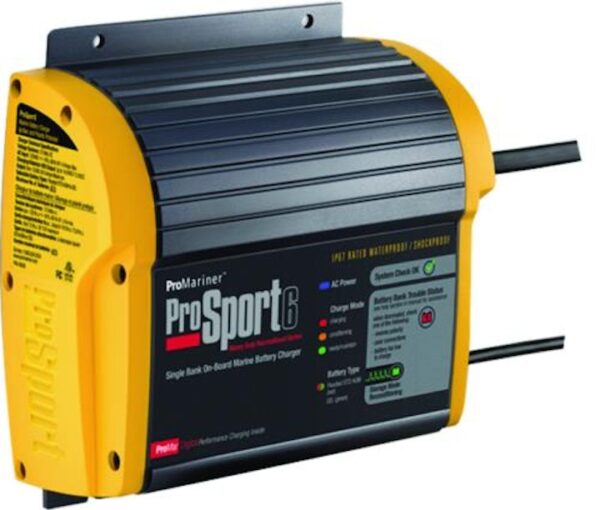 ProSport 6 Heavy Duty Recreational On-Board Marine Battery Charger