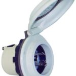 30A/125V Contour Power inlet w/Stainless Steel Trim